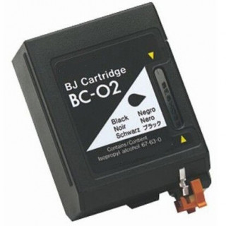 Cartuccia rigenerata per CANON BC-02 nero 23ML/640 pag.